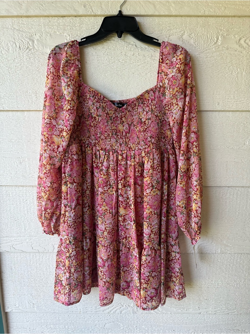 Pink floral dress - Picture 1 of 4